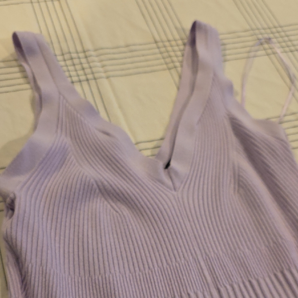 Express Lavender Mini Dress - Picture 2 of 5